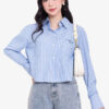 Quần Short Jean lai phối ren