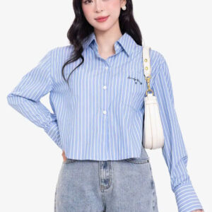 Quần Short Jean lai phối ren